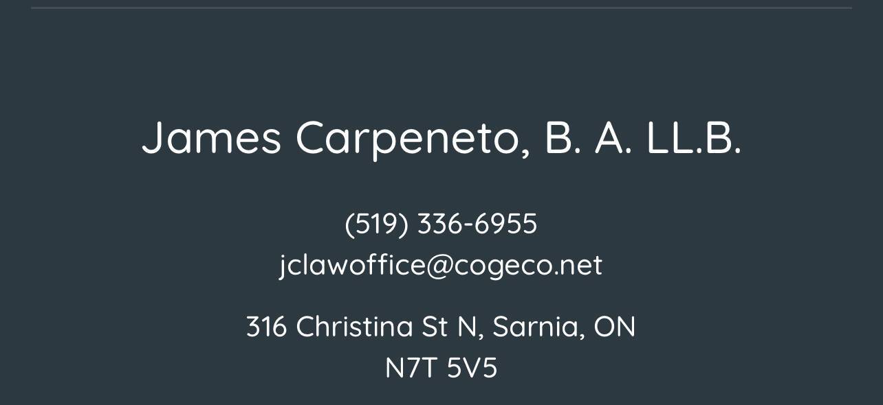 James Carpeneto Legal Services